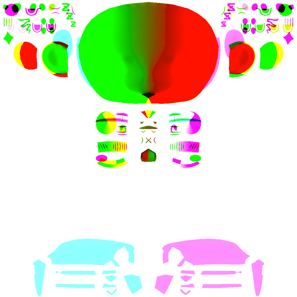 Quick SDF Paintから書き出したlilToon／liltoonUE対応の16-bit RGBA顔影スレッショルドマップ